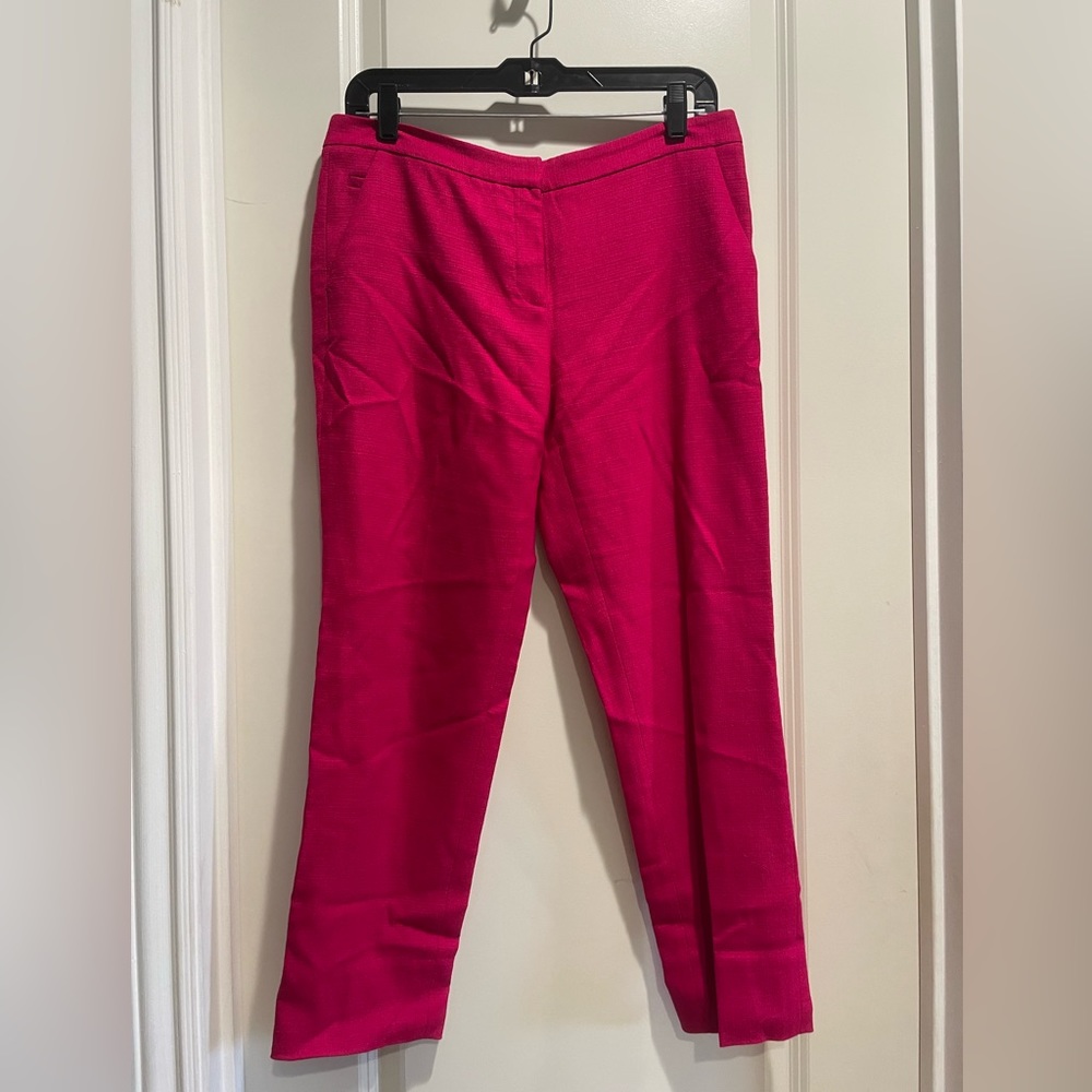 Diane Von Furstenberg pants- Hot Pink size 6